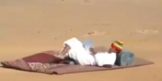 Thanh niên Ả Rập nuôi ô tô như thú cưng